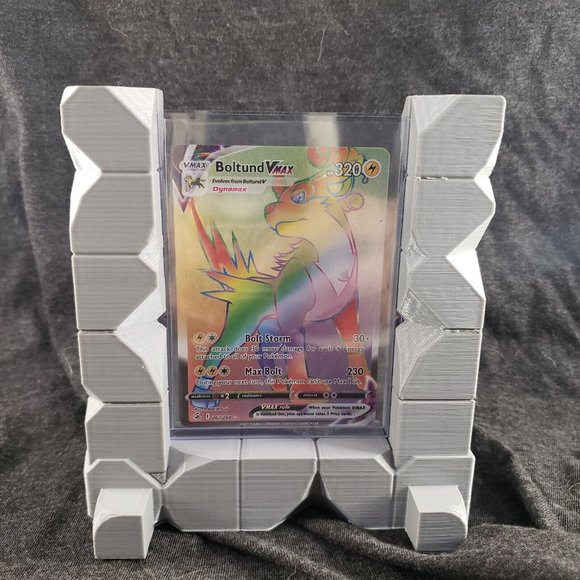 Ruined Crumbling Columns Trading Card Display Holder - Pokemon, MTG, Sports - Picture 1 of 4